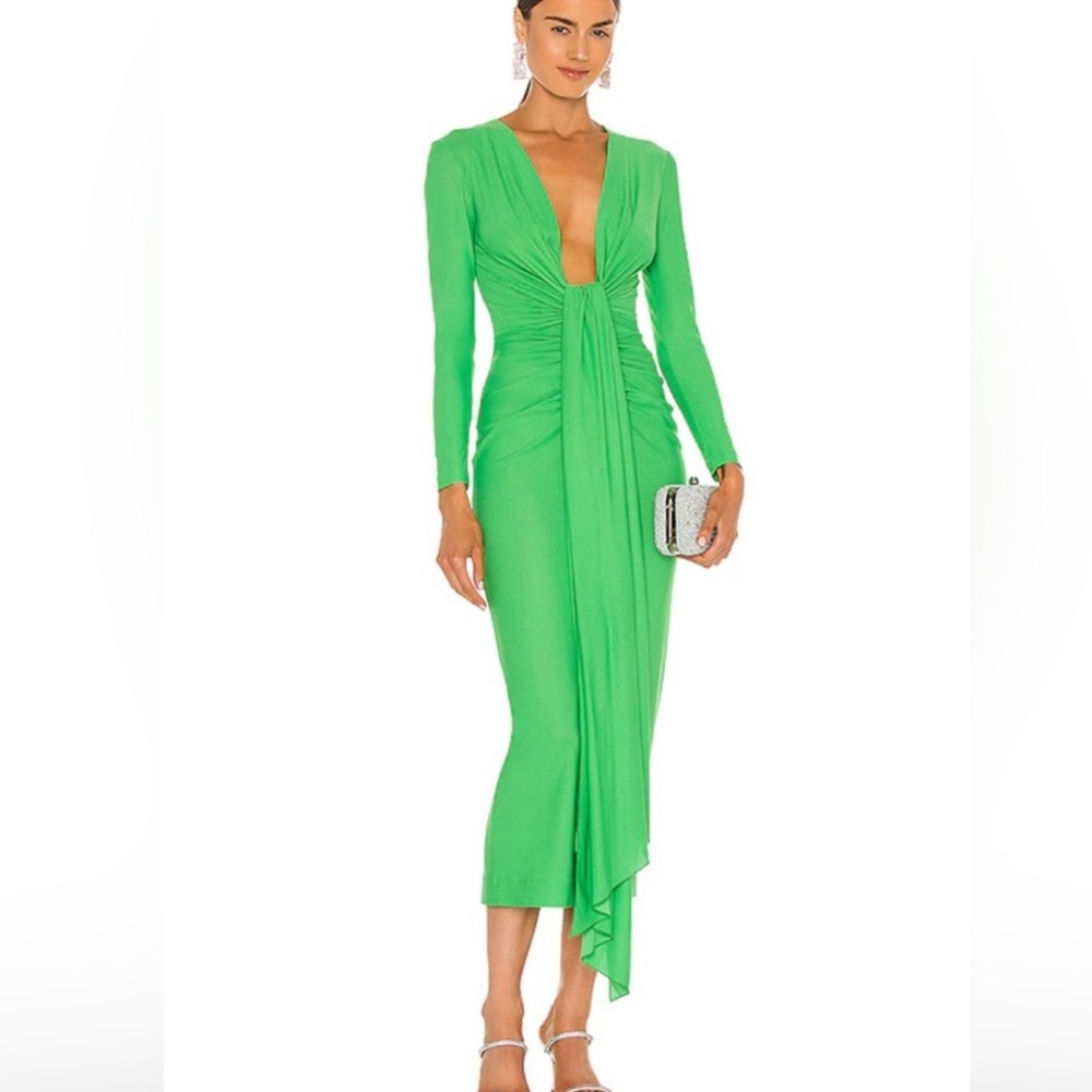 Solace London Green Lorena Gown US 4